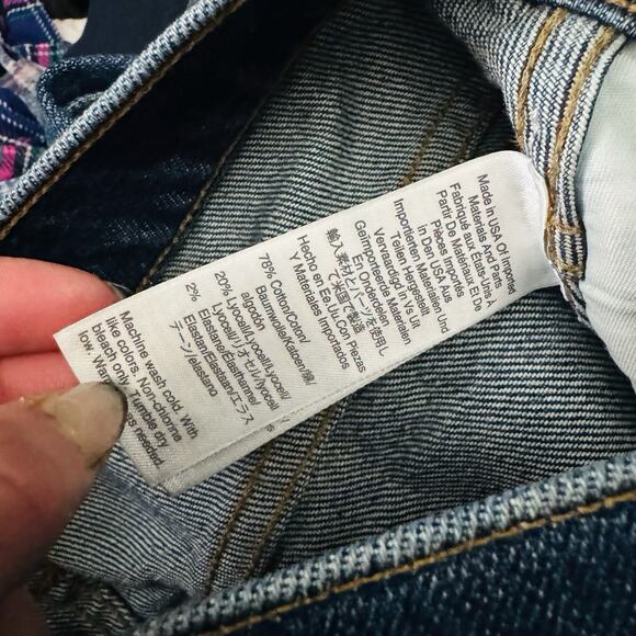 Rivet And Thread High Waisted Curvy Straight Leg Jeans Women’s Size 27 - Picture 7 of 8